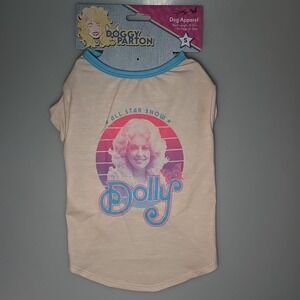 Doggy Parton Pet Dog Shirt‎ Sz S
